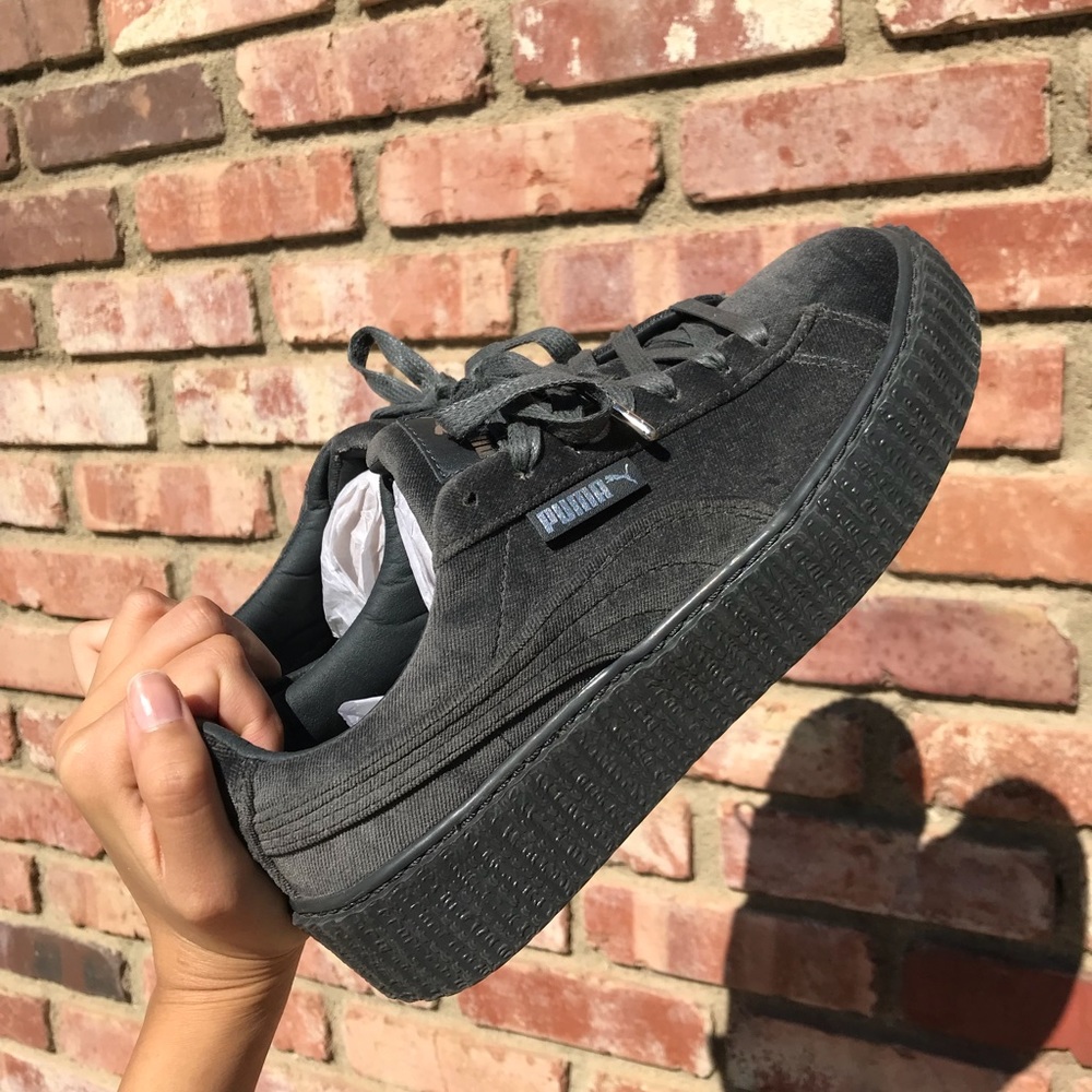 PUMA Fenty X Rihanna CREEPERS in velvet grey